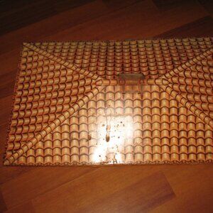 1950's T. Cohn Metal Litho Dollhouse Replacement Part: Roof